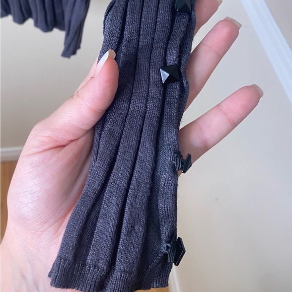 Topshop charcoal Long sleeve sweater - Picture 4 of 6